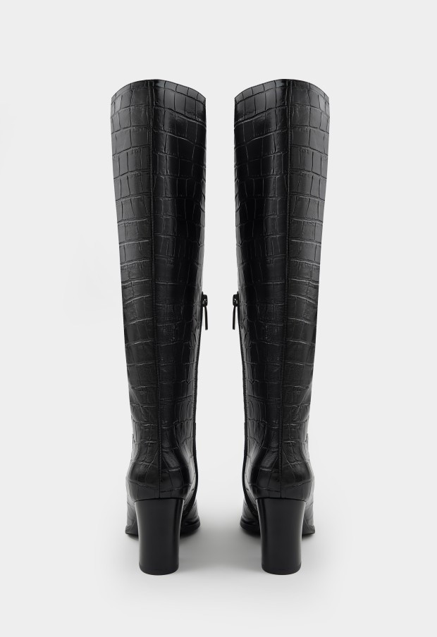 Сапоги из натуральной кожи