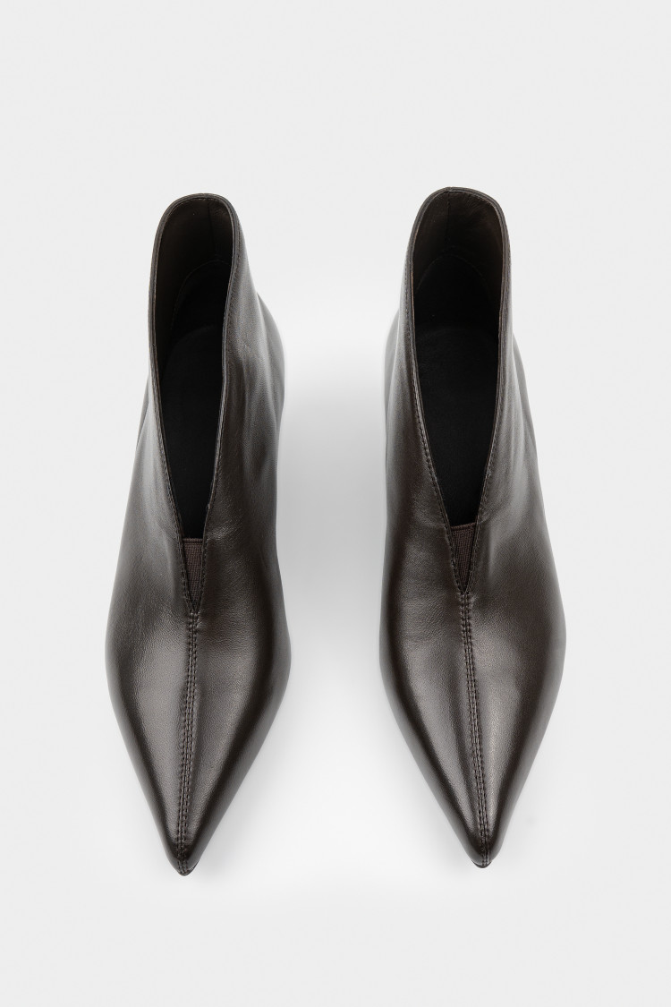 Ботильоны из натуральной кожи 