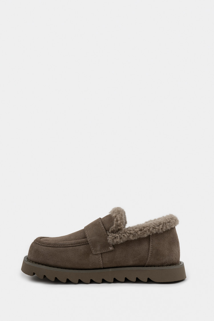 Лоферы из натуральной замши Лоферы из натуральной замши