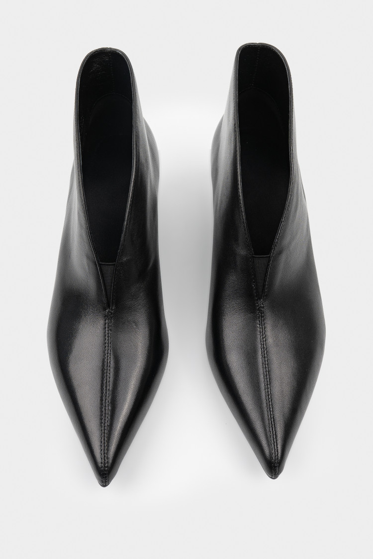 Ботильоны из натуральной кожи 