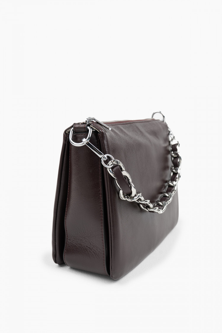 Кросс-боди темный гранат