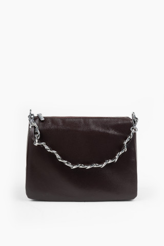 Кросс-боди темный гранат