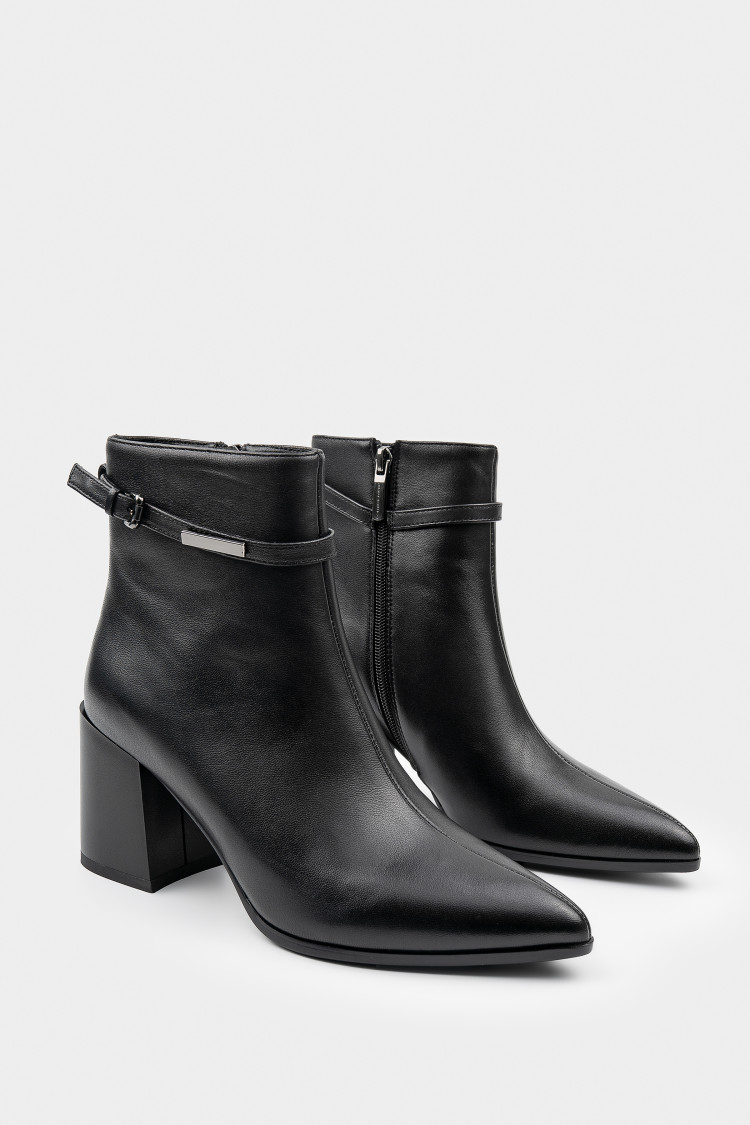 Ботильоны из натуральной кожи 