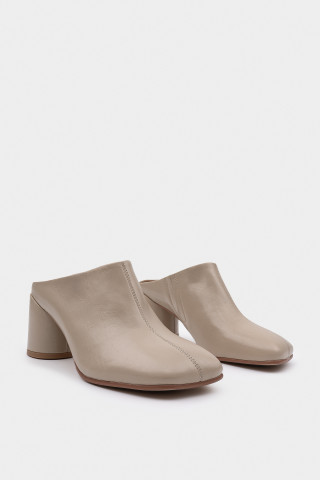 Мюли из натуральной кожи 