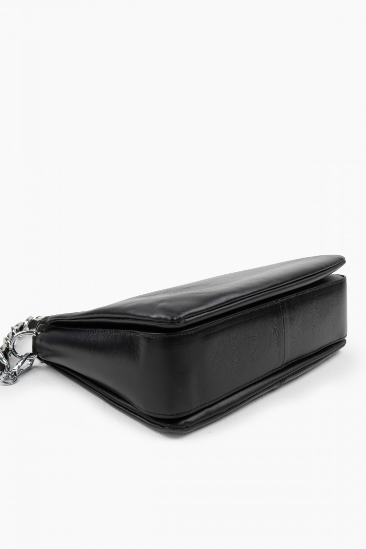 Кросс-боди черный глянец