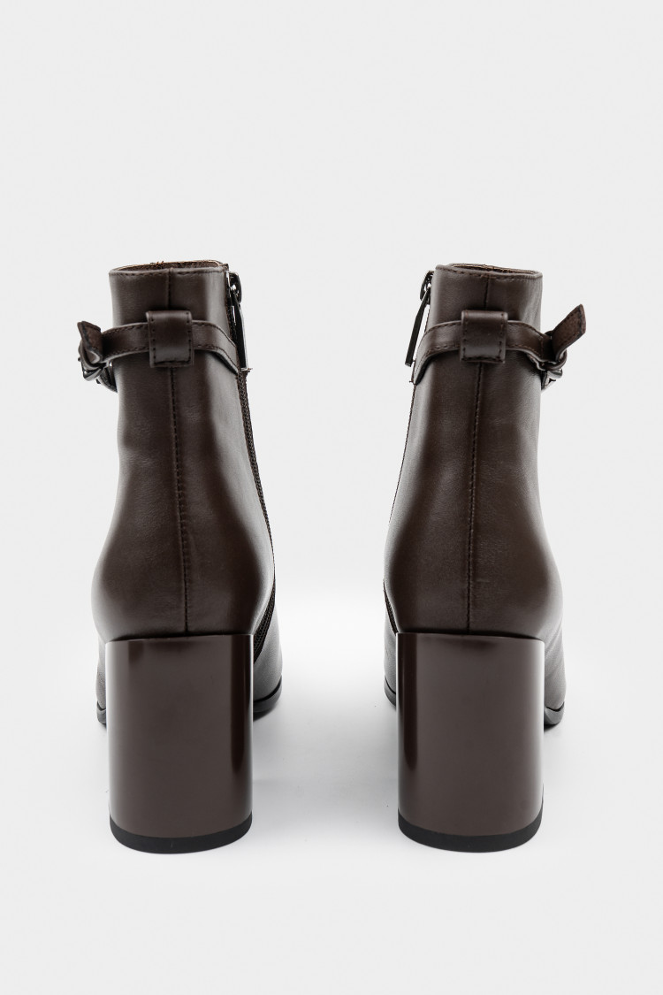 Ботильоны из натуральной кожи 