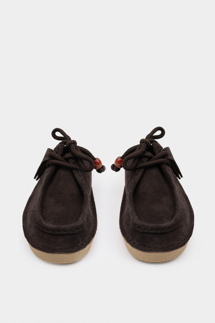 Мюли из натуральной замши 