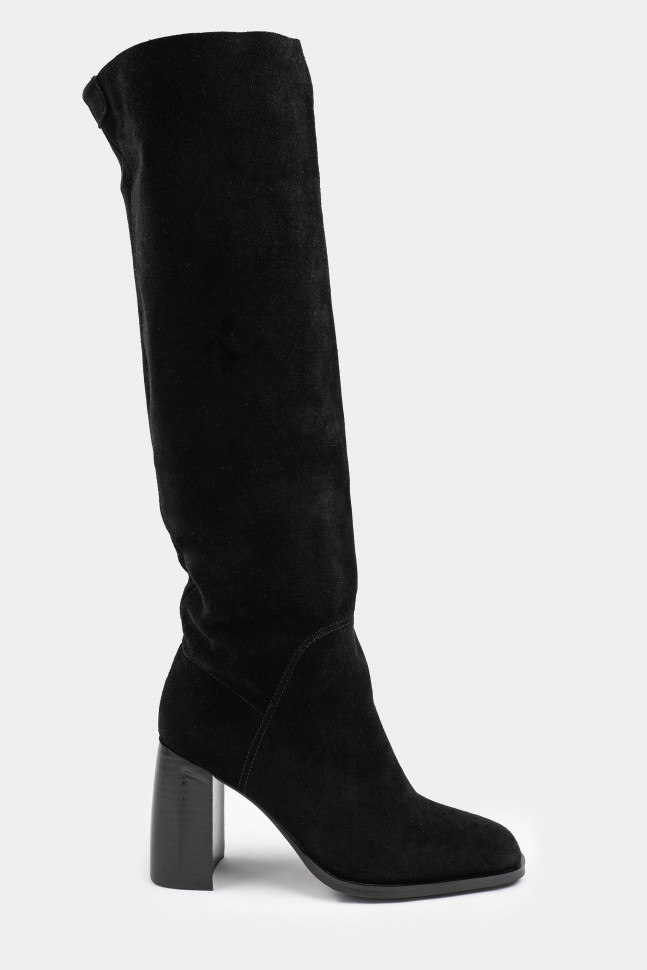 Сапоги из натуральной замши Mario Berlucci