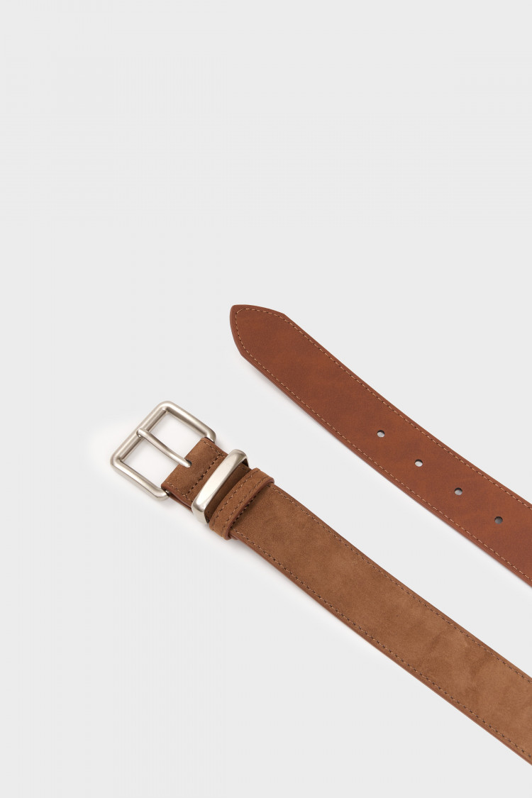 Ремень из натуральной замши 