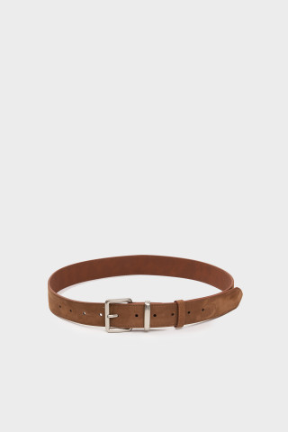 Ремень из натуральной замши 