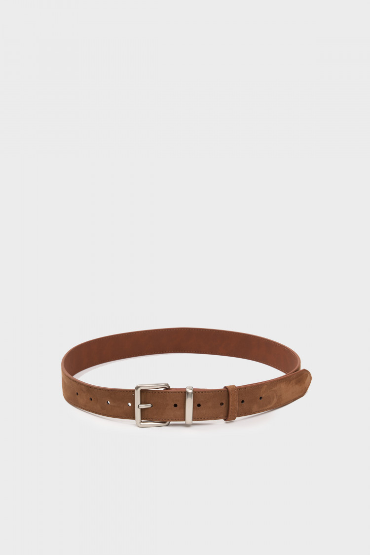 Ремень из натуральной замши 