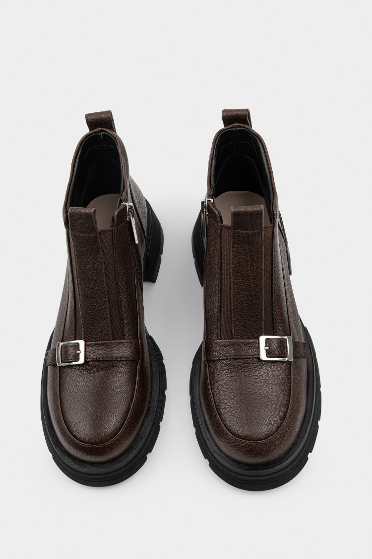 Ботинки из натуральной кожи