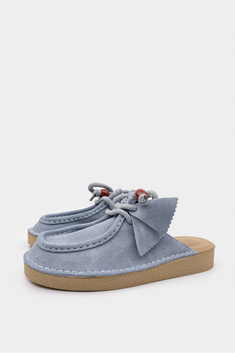 Мюли из натуральной замши 