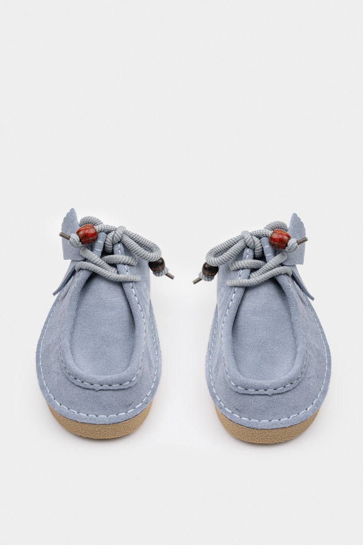 Мюли из натуральной замши 