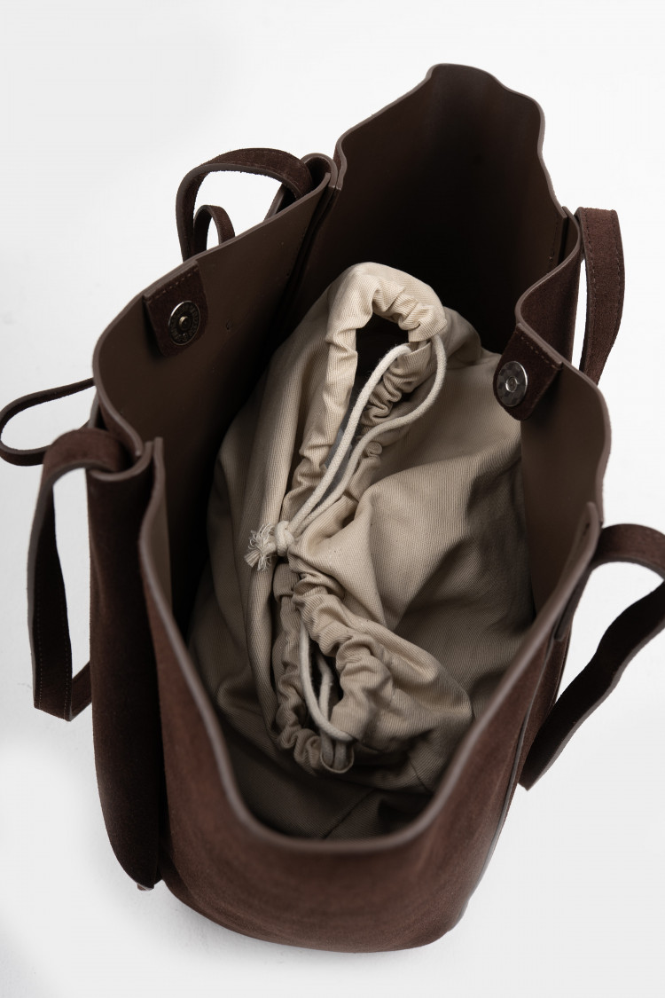 Шоппер кофейный