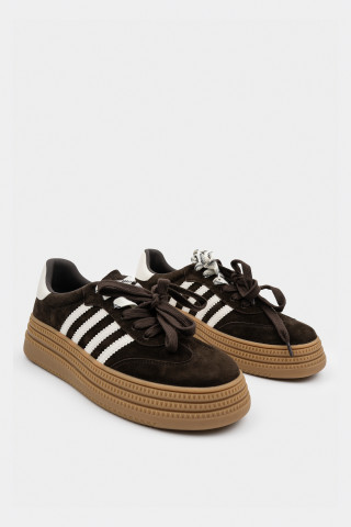 Кеды из натуральной замши 