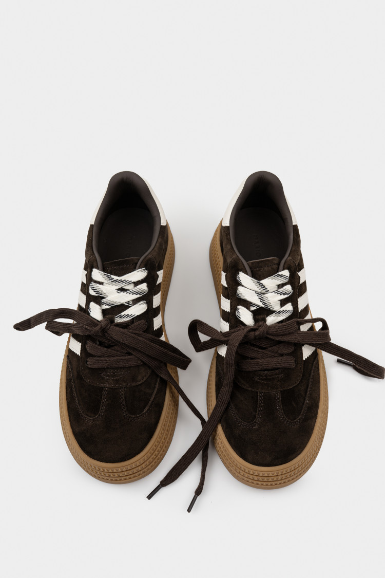 Кеды из натуральной замши 