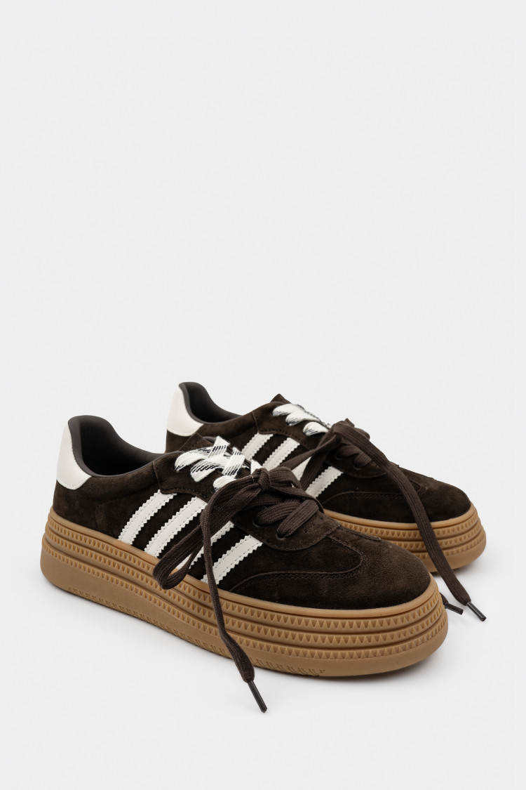 Кеды из натуральной замши 