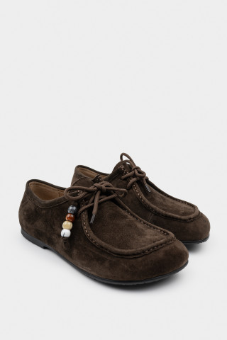 Туфли из натуральной замши 