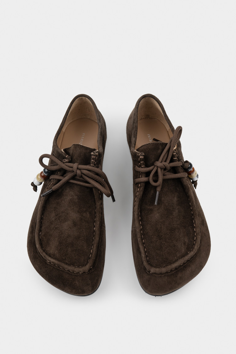 Туфли из натуральной замши 