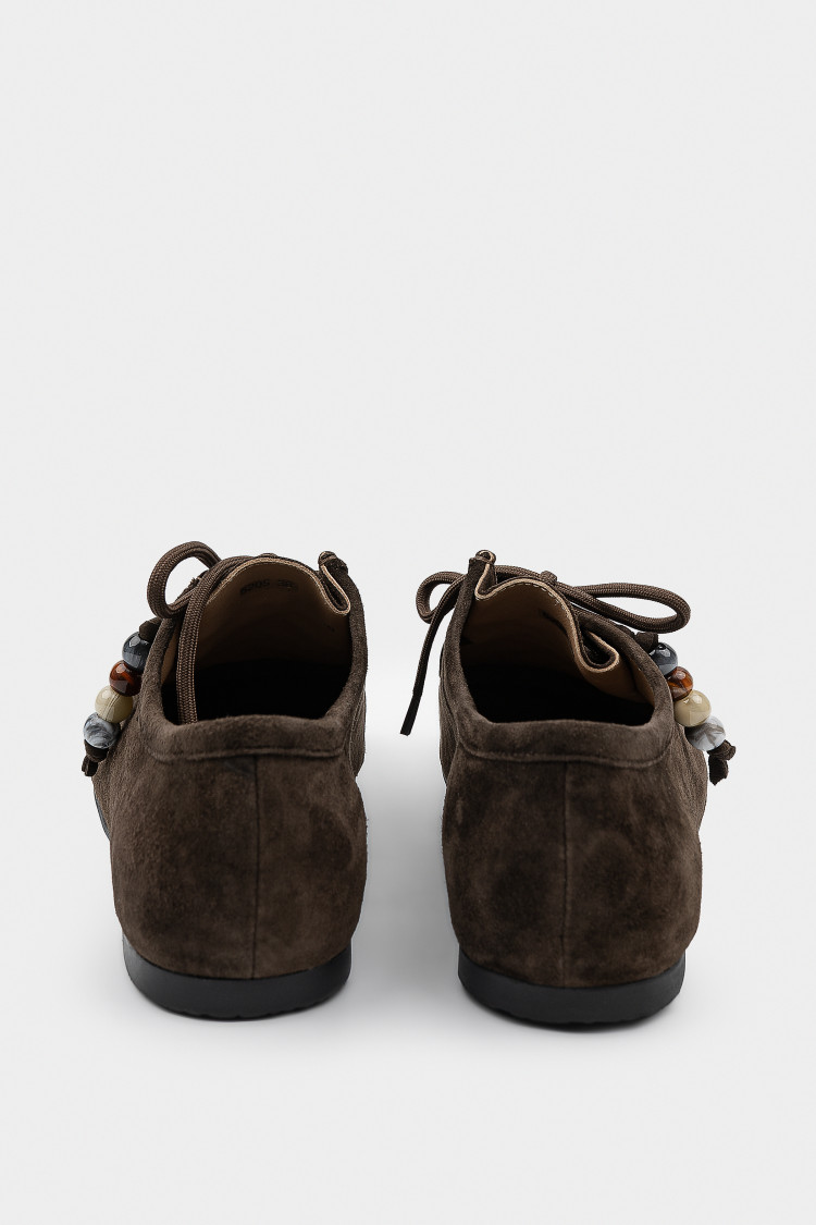 Туфли из натуральной замши 