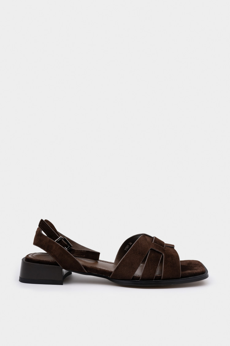 Сандалии из натуральной замши 