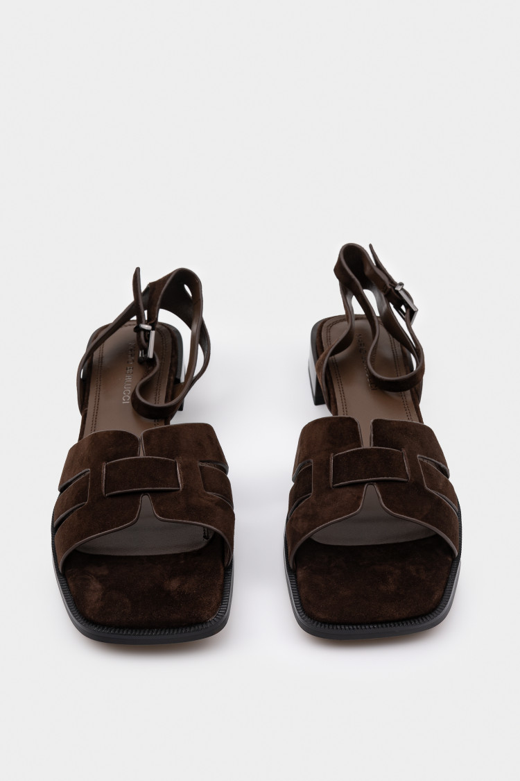 Сандалии из натуральной замши 