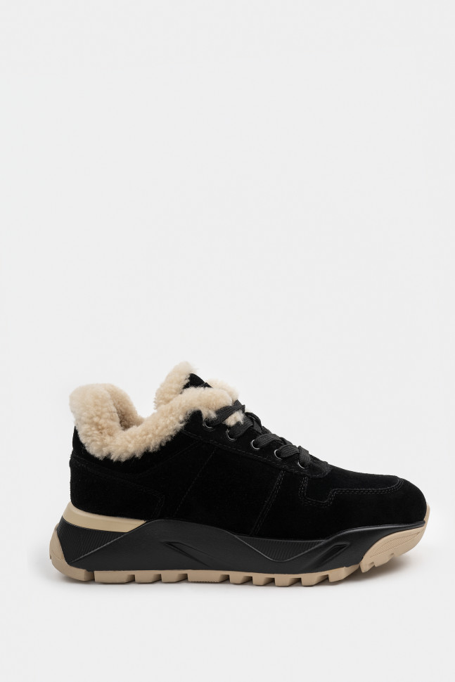 Кроссовки из натуральной замши