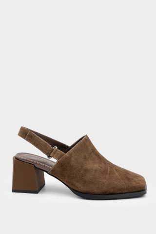 Босоножки из натуральной замши 