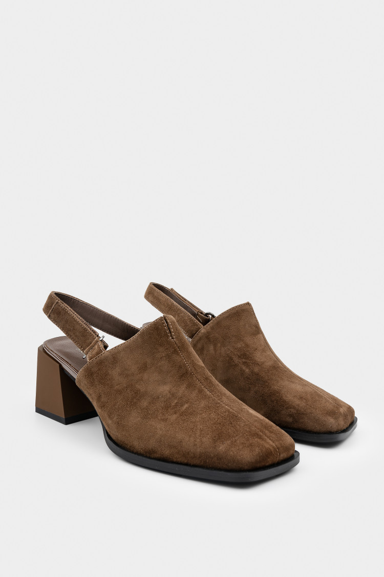 Босоножки из натуральной замши 