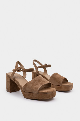 Босоножки из натуральной замши