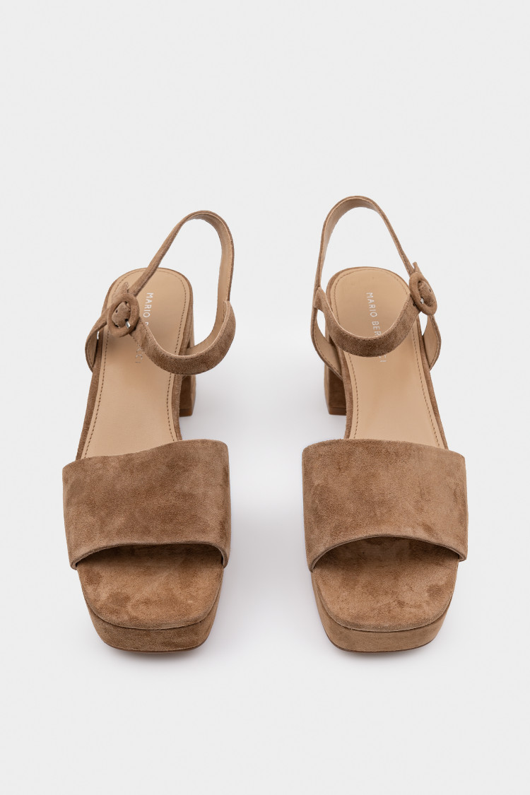 Босоножки из натуральной замши