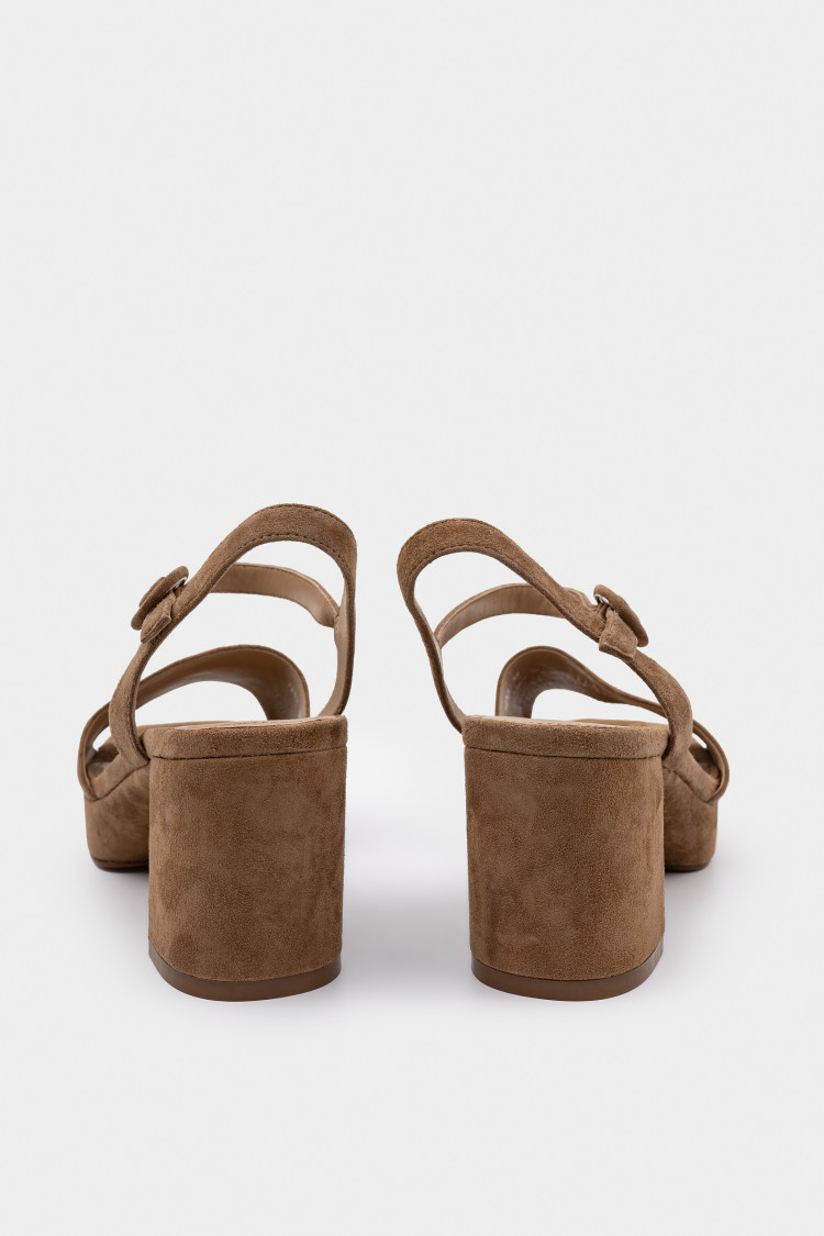 Босоножки из натуральной замши