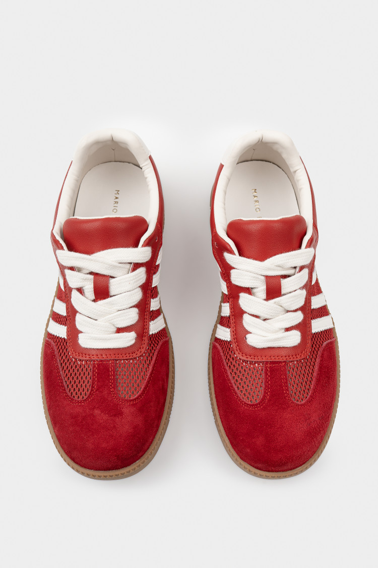 Кеды из натуральной замши 