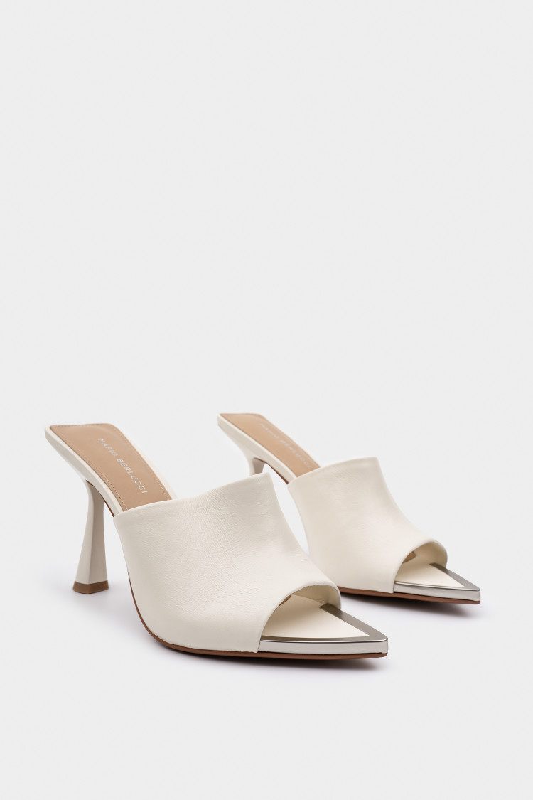 Сабо из натуральной кожи 