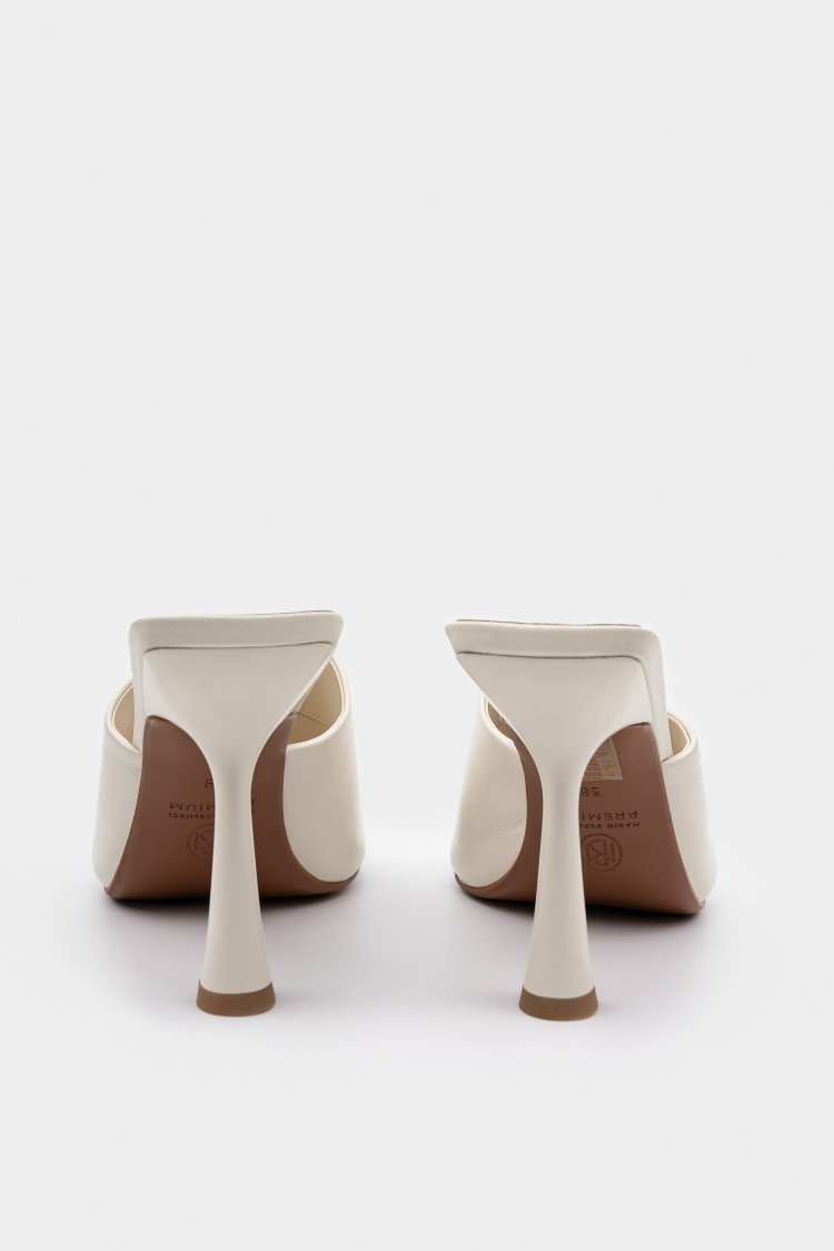 Сабо из натуральной кожи 