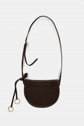 Кросс-боди кофейный