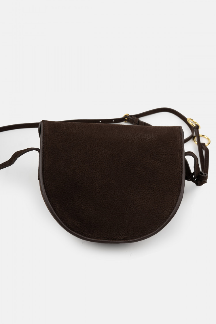 Кросс-боди кофейный