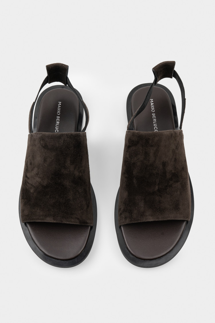 Сандалии из натуральной замши 