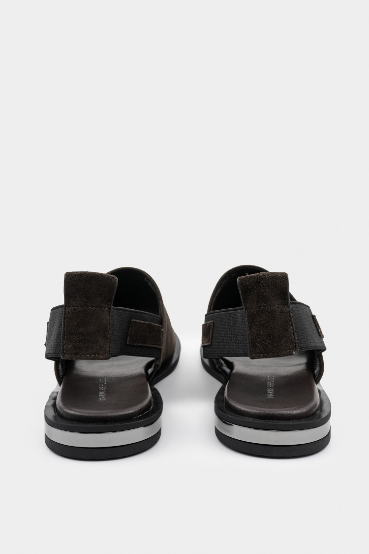 Сандалии из натуральной замши 