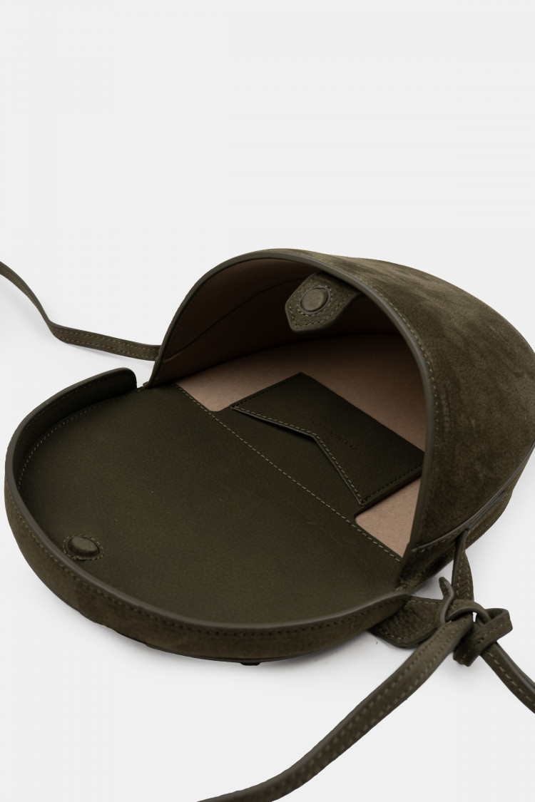 Кросс-боди оливковый