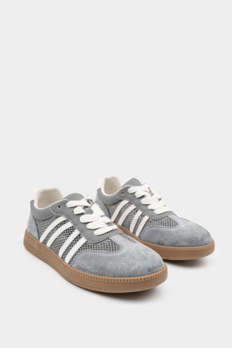 Кеды из натуральной замши 