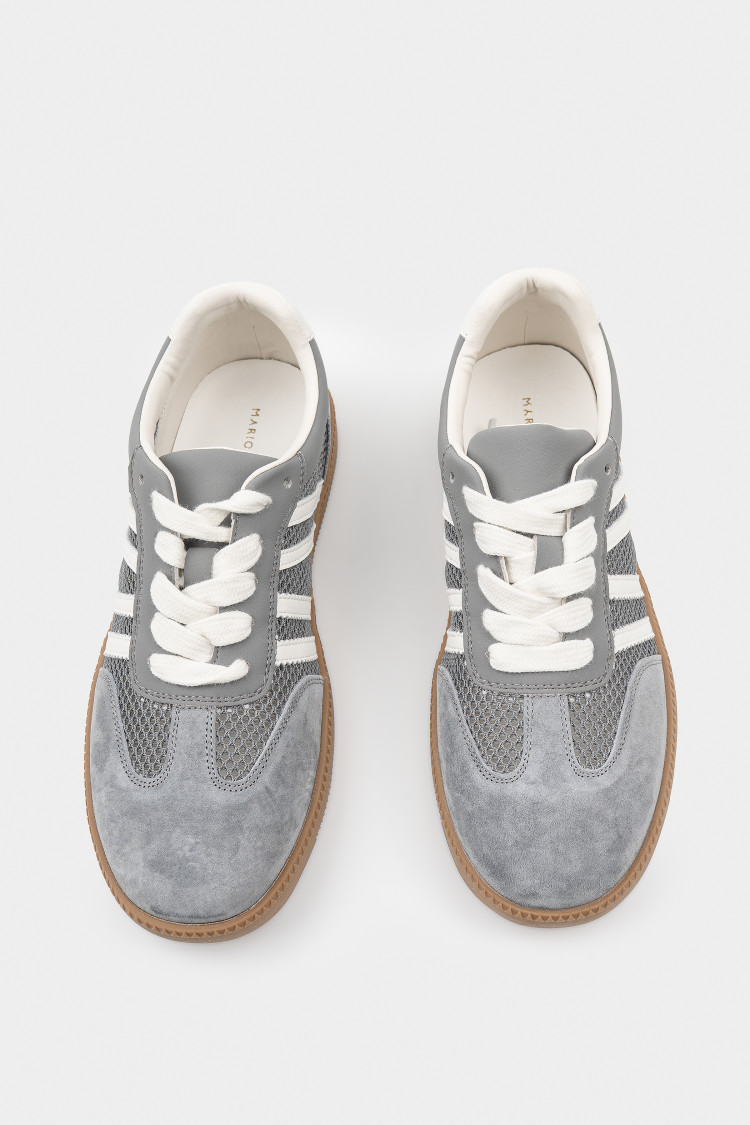 Кеды из натуральной замши 