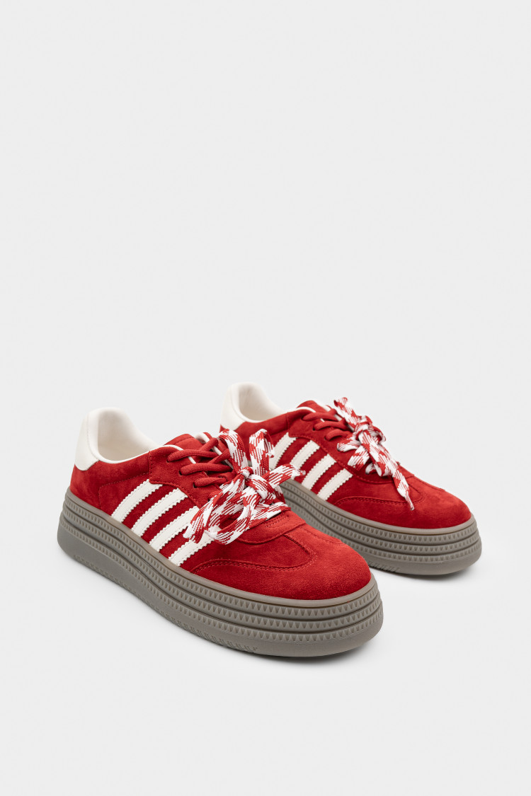 Кеды из натуральной замши 