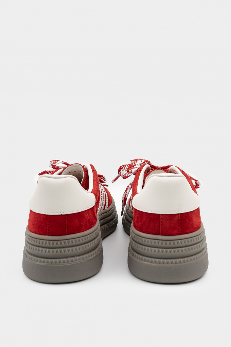 Кеды из натуральной замши 