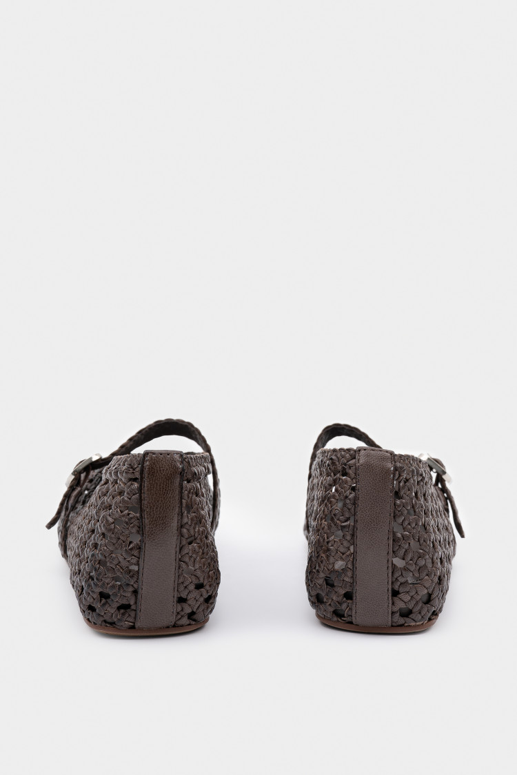 Балетки из натуральной кожи 