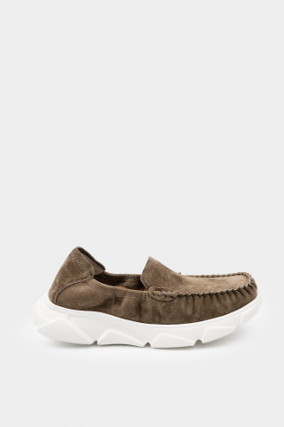 Мокасины из натуральной замши