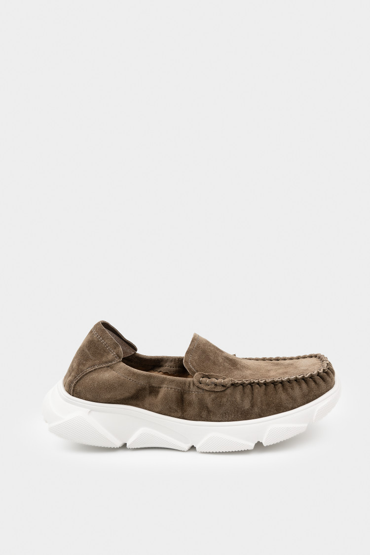 Мокасины из натуральной замши