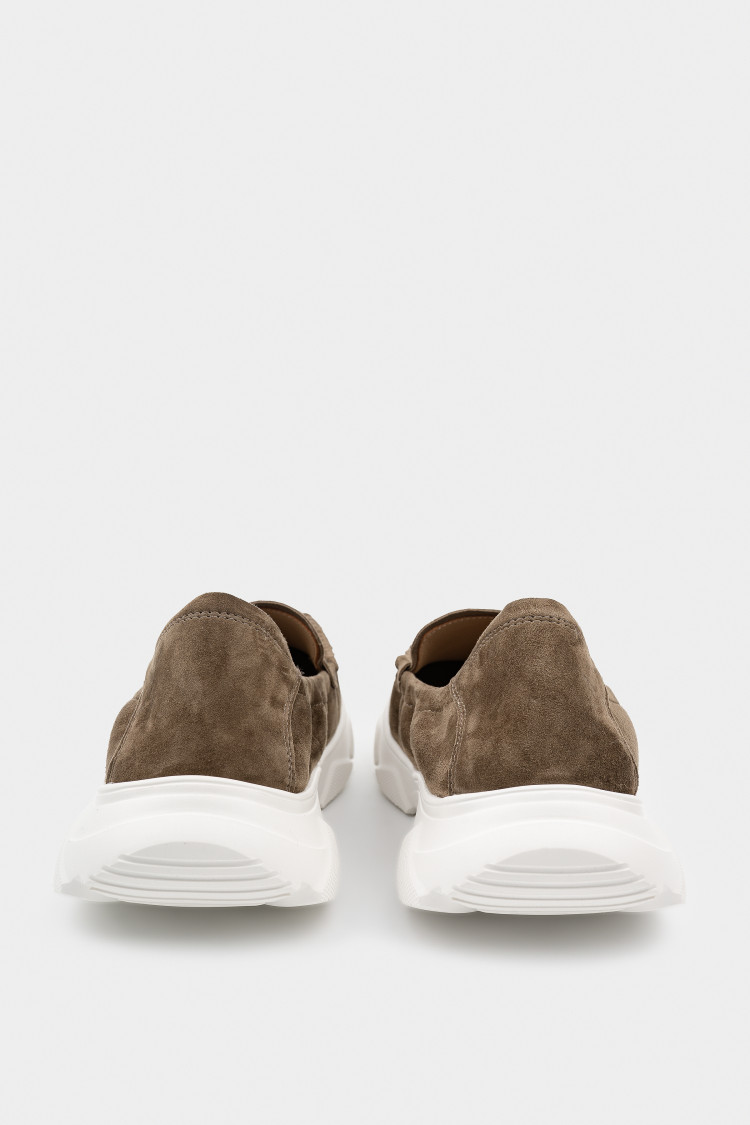 Мокасины из натуральной замши