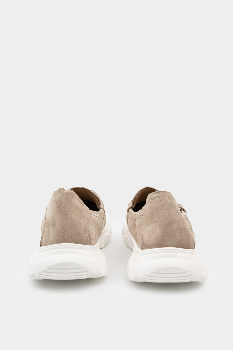 Мокасины из натуральной замши